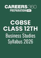 CGBSE Class 12th Business Studies Syllabus 2026