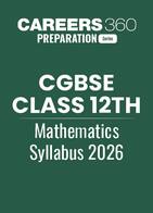 CGBSE Class 12th Mathematics Syllabus 2026
