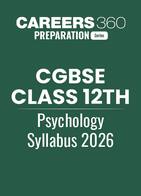 CGBSE Class 12th Psychology Syllabus 2026
