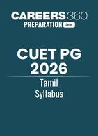 CUET PG 2026 Tamil Syllabus