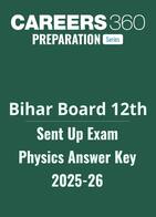 Bihar Board Class 12 Sent Up Exam Physics Answer Key  2025-26