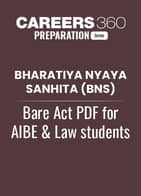 Bharatiya Nyaya Sanhita (BNS) Bare Act PDF for AIBE and Law students