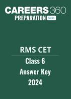 RMS CET Class 6 Answer Key 2024