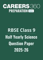 RBSE Class 9 Half Yearly Science Question Paper 2025-26