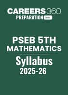 PSEB 5th Mathematics Syllabus 2025-26