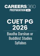 CUET PG 2026 Baudha Darshan or Buddhist Studies Syllabus