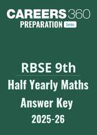 RBSE Class 9 Half Yearly Maths Answer key 2025-26