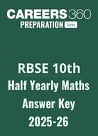 RBSE Class 10 Half Yearly Maths Answer Key 2025-26