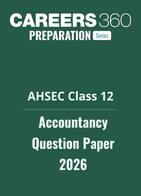 AHSEC Class 12 Accountancy Question Paper 2025