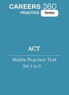 ACT Practice Test Maths