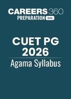 CUET PG 2026 Agama Syllabus