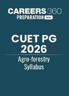 CUET PG 2026 Agro-forestry Syllabus