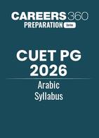 CUET PG 2026 Arabic Syllabus