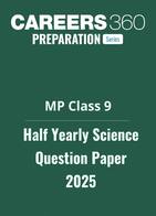 MP Class 9 Half Yearly Question Paper Science 2025