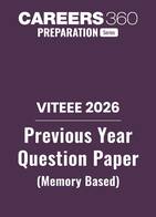 VITEEE Previous Year  Question Paper