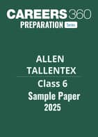 Tallentex Class 6 Sample Paper 2025