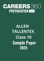 Tallentex Class 10 Sample Paper 2025