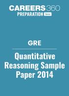 GRE Quantitative Reasoning Sample Paper 2014