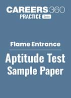 Flame Entrance Aptitude Test Sample Paper
