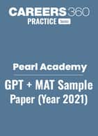 Pearl Academy GPT+MAT Sample Paper