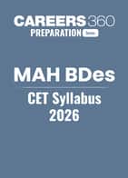 MAH BDesign CET Syllabus 2026