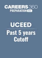UCEED Past 5 Years Cutoff