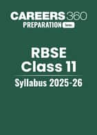 Rajasthan Board Class 11 Syllabus 2025-26