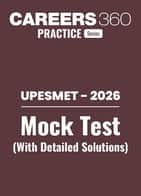UPESMET 2026: Mock Test PDF