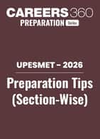 UPESMET 2026: Preparation Tips PDF (Section-wise)