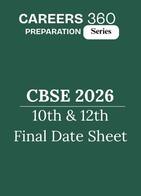 CBSE 10th 12th Final Date Sheet 2026 PDF Released