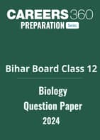 Bihar Board Class 12 Biology Question Paper 2024
