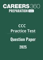 CCC Practice Test Question Paper 2025