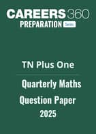 TN Class 11 Quarterly Question Paper 2025-26 Maths