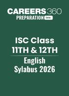 ISC Class 11th, 12th English Syllabus 2026