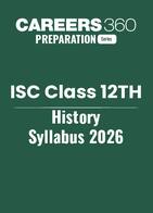 ISC Class 12th History Syllabus 2026