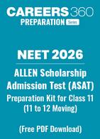 NEET 2026 ALLEN Scholarship Test Preparation Kit PDF – Free Practice Kit for Class 11 to 12