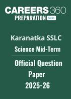 Karnataka SSLC Mid-Term Science Question Paper 2025-26
