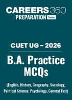 CUET UG 2026: B.A. MCQs Questions and Answers PDF