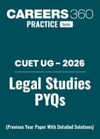 CUET UG Legal Studies Previous Year Question Paper with Solution