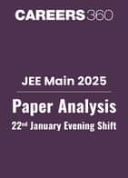 JEE Main 2025 Paper : Memory Based Questions and Analysis of 22nd January (Shift-2)