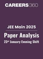 JEE Main 2025 Paper : Memory Based Questions and Analysis of 23rd January (Shift-2)