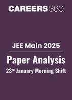 JEE Main 2025 Paper : Memory Based Questions and Analysis of 23rd January (Shift-1)