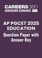 AP PGCET 2025 Education Question Paper with Answer Key