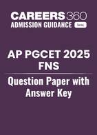 AP PGCET 2025 FNS Question Paper with Answer Key