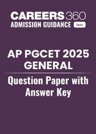AP PGCET 2025 General Question Paper with Answer Key