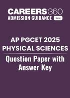 AP PGCET 2025 Physical Sciences Question Paper with Answer Key