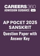 AP PGCET 2025 Sanskrit Question Paper with Answer Key