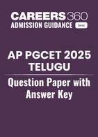 AP PGCET 2025 Telugu Question Paper with Answer Key