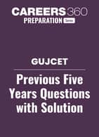 GUJCET Previous Five Years Questions with Solution