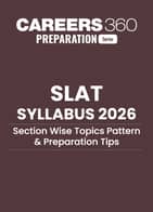 SLAT 2026 Syllabus: Topics, Pattern and Preparation Tips